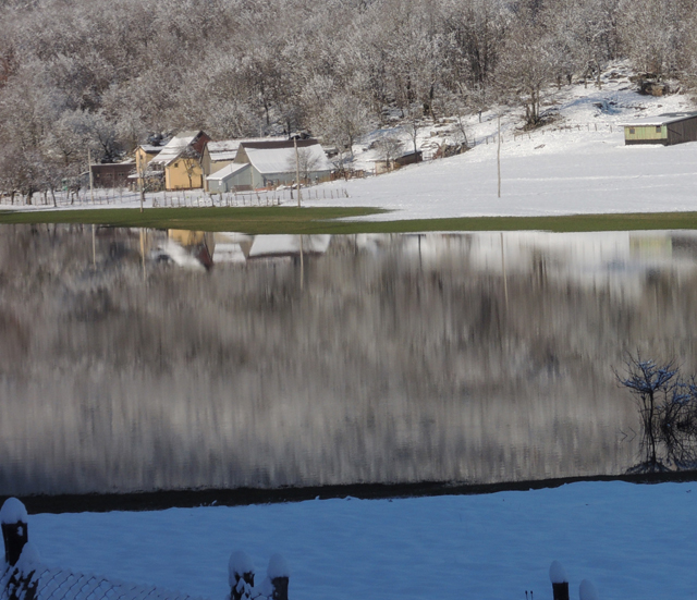 Današnji vodostaj u Dubokolju snimljen oko 14 sati/Snmija Marko Čuljat                                                                                                                                                                                    